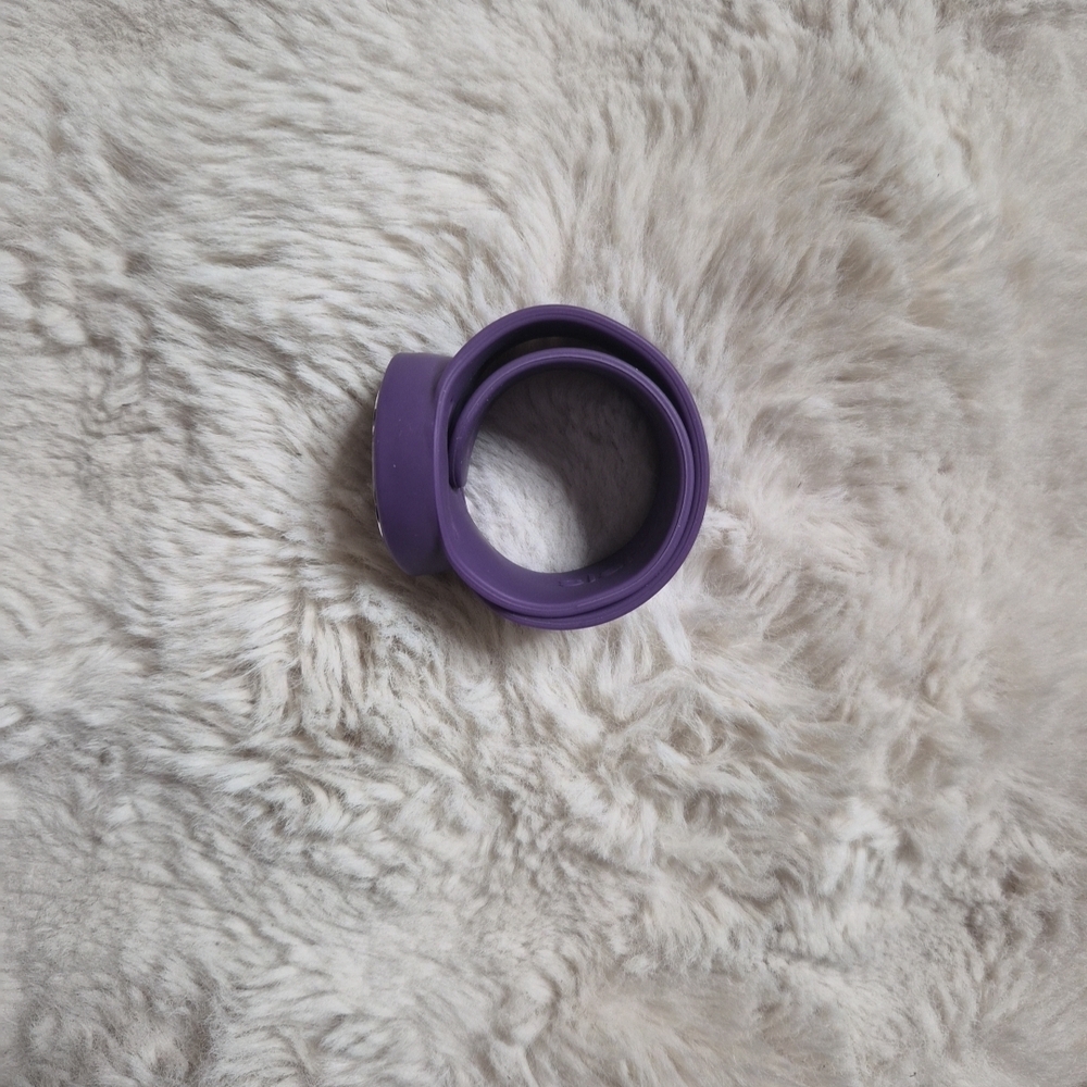 Slap Watch Purple Slapwatch Streetwear Snap Around Band Nostalgia Fun School ✨️ - Picture 2 of 10